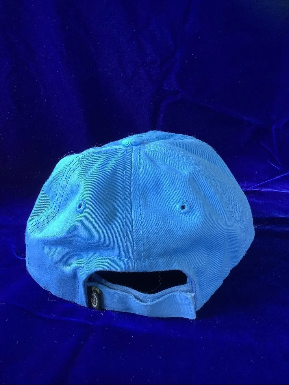 Kids Hilton Head Island Blue Flower Embroidered Baseball Cap